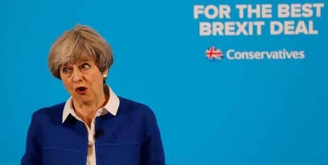 Poll Projection Suggests British PM May Could Lose Upcoming Election Poll Projection Suggests British PM May Could Lose Upcoming Election
