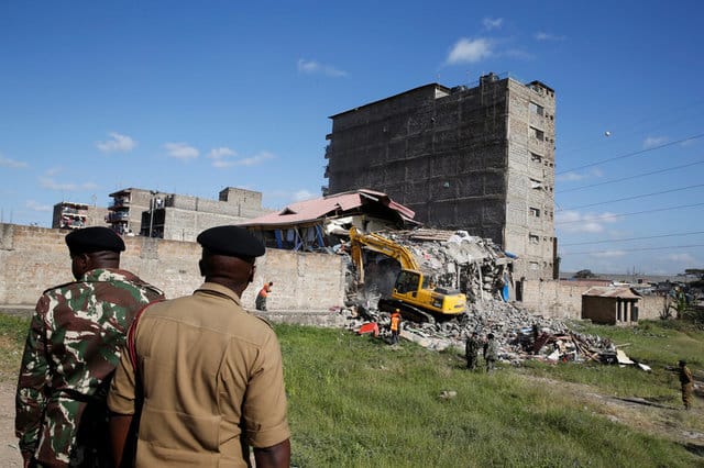 Kenya: At least 2 missing after Nairobi building collapses