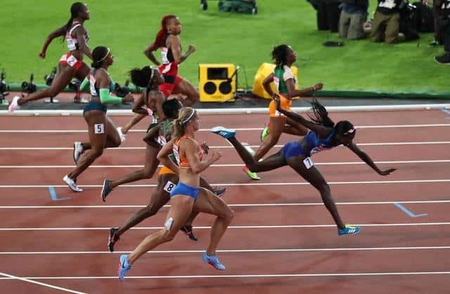 Bowie win gives USA sprint double