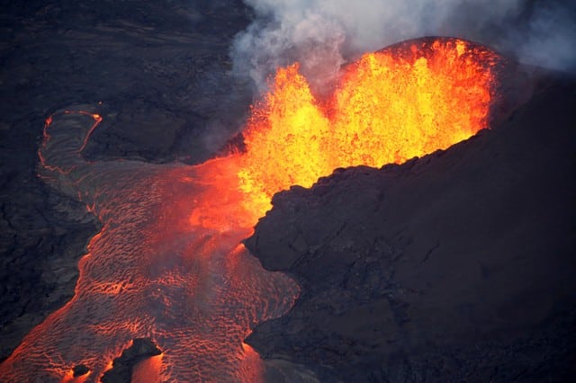 volcanic lava "bomb" injures 23 people on tour boat in hawaii