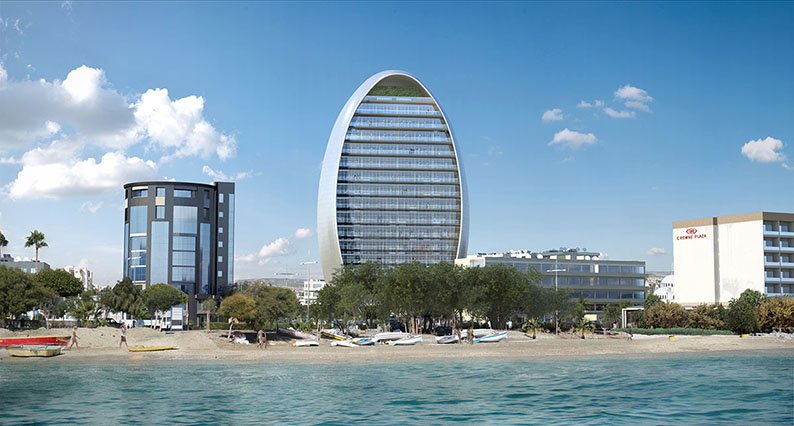 feature andria - The Oval building has become a new Limassol landmark