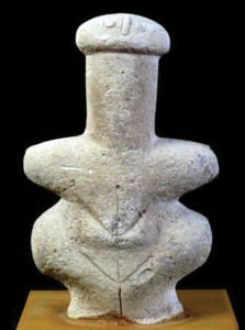 The Chalcolithic Lady of Lemba figurine 