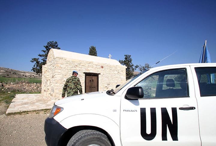 image Unficyp condemns attack on one of its patrol vehicles
