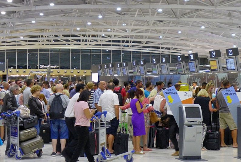 image Airports will handle 45,000 passengers a day this weekend