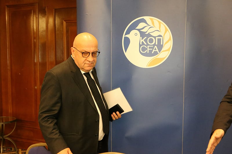 The Council of Ministers has approved health minister Constantinos Ioannou’s proposal to test participants of competitions under the Cyprus Football Association for Covid-19.