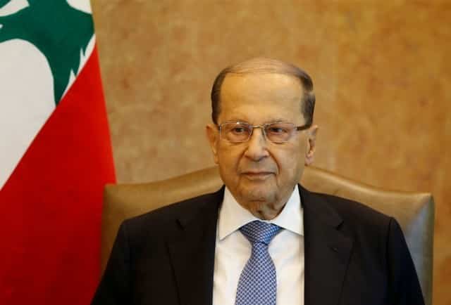 image Lebanon president, amid financial meltdown, returns amended bank secrecy law to parliament