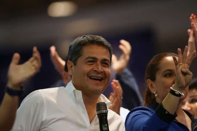 cover Former Honduran president released from US prison after Trump pardon