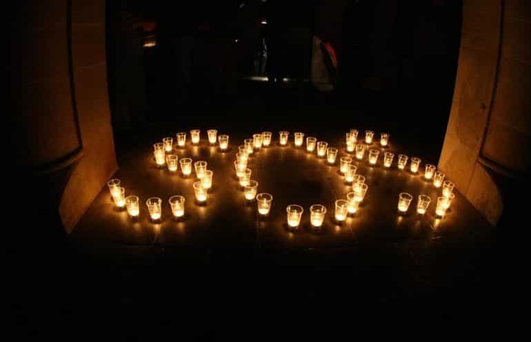 image Earth Hour celebration at Faneromeni Square