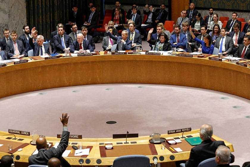 image Ukraine furious over Russian UN Security Council presidency