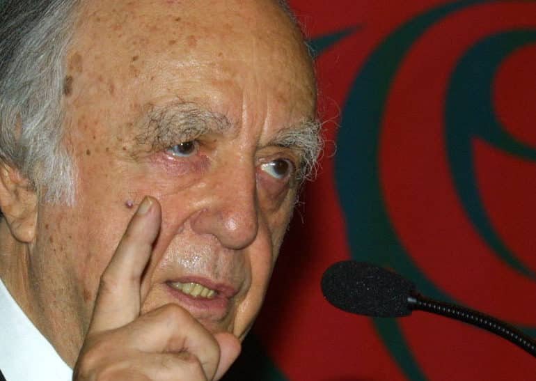 image Veteran politician, former Edek leader Vassos Lyssarides dies (Update 3)