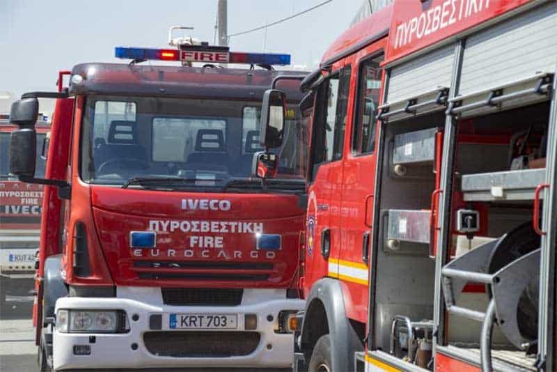 Larnaca fire damages balcony, no injuries