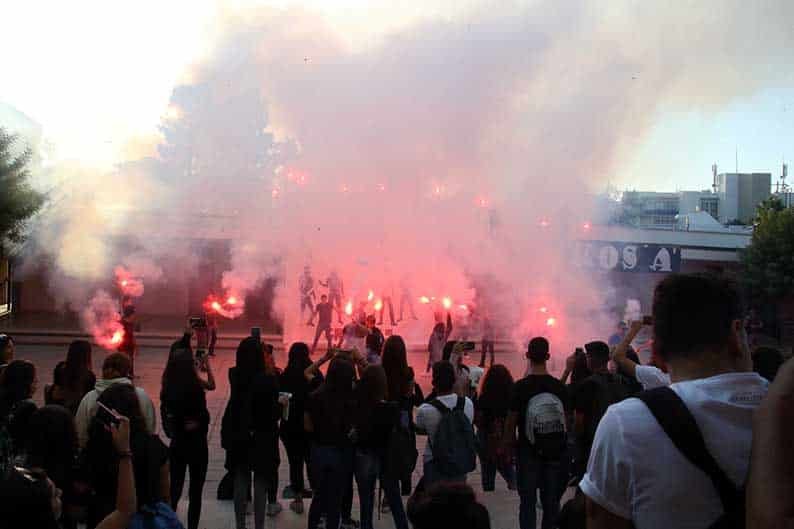 image Explosives-related disturbance at Limassol school