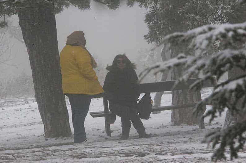 Today’s weather: A cold snap is on its way