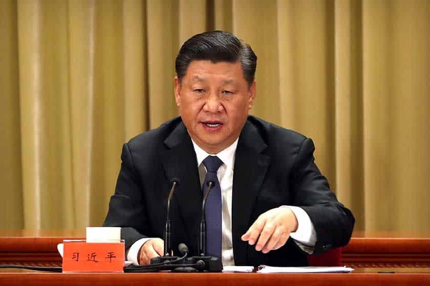 image China&#8217;s Xi vows &#8216;reunification&#8217; with Taiwan, but holds off threatening force