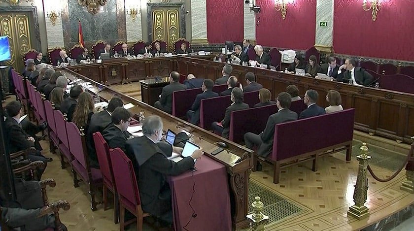 Spain’s divisions laid bare as Catalan separatists’ trial starts
