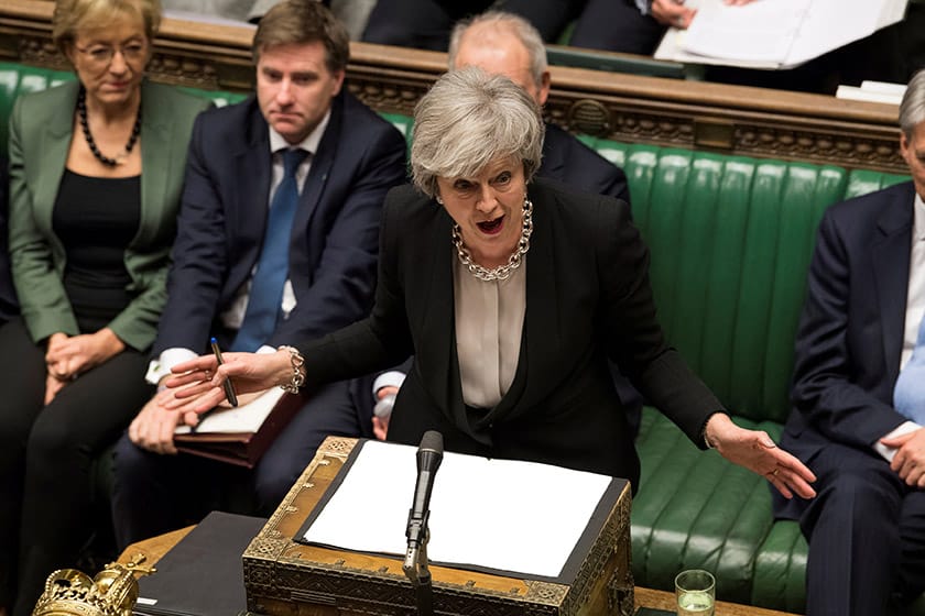 We must ‘hold our nerve’ on Brexit, May to tell UK lawmakers