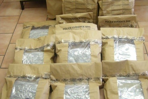 image 3.5 kilos of cannabis seized