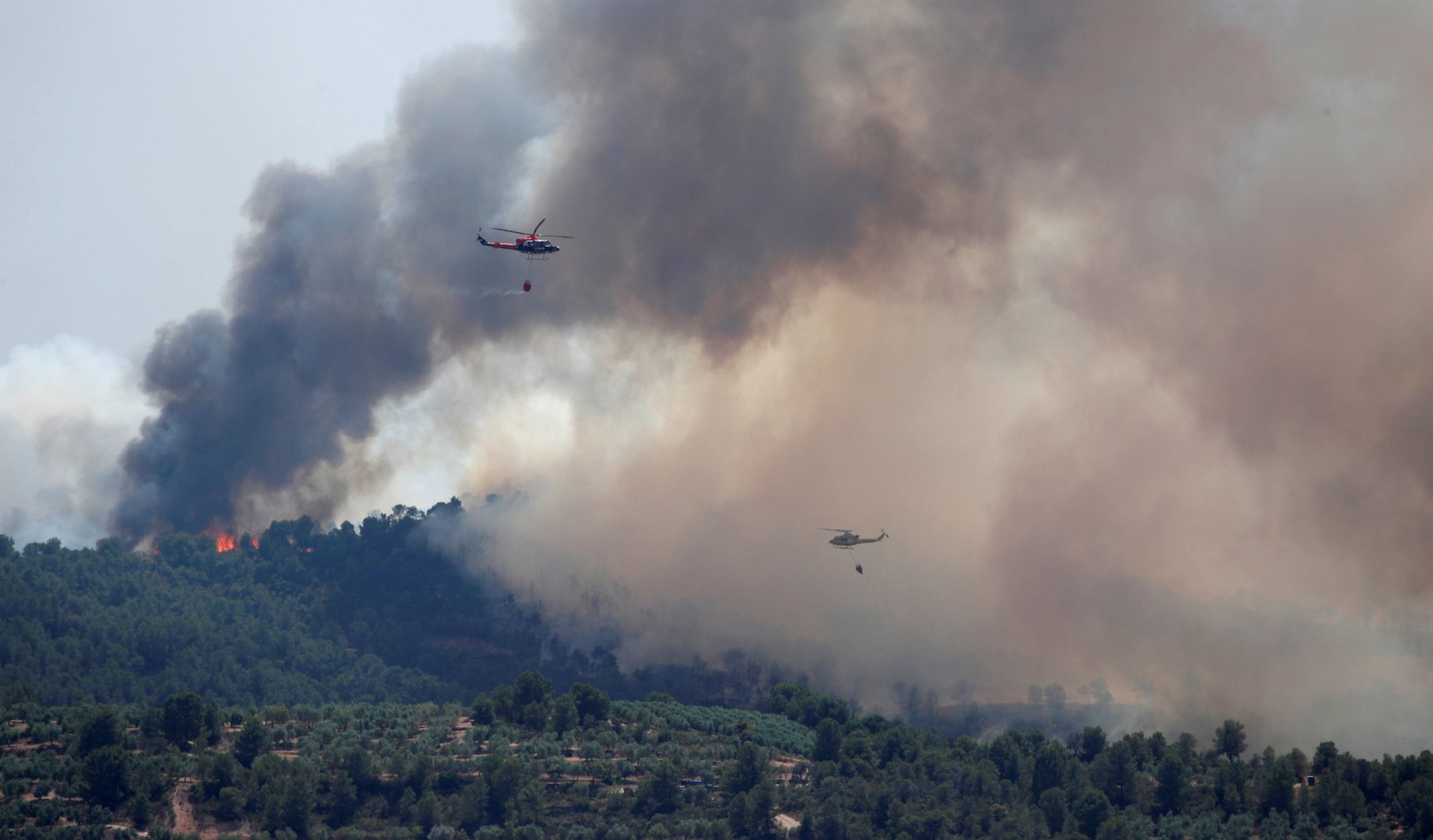 cover Fire in Kyrenia district, mayor calls for help