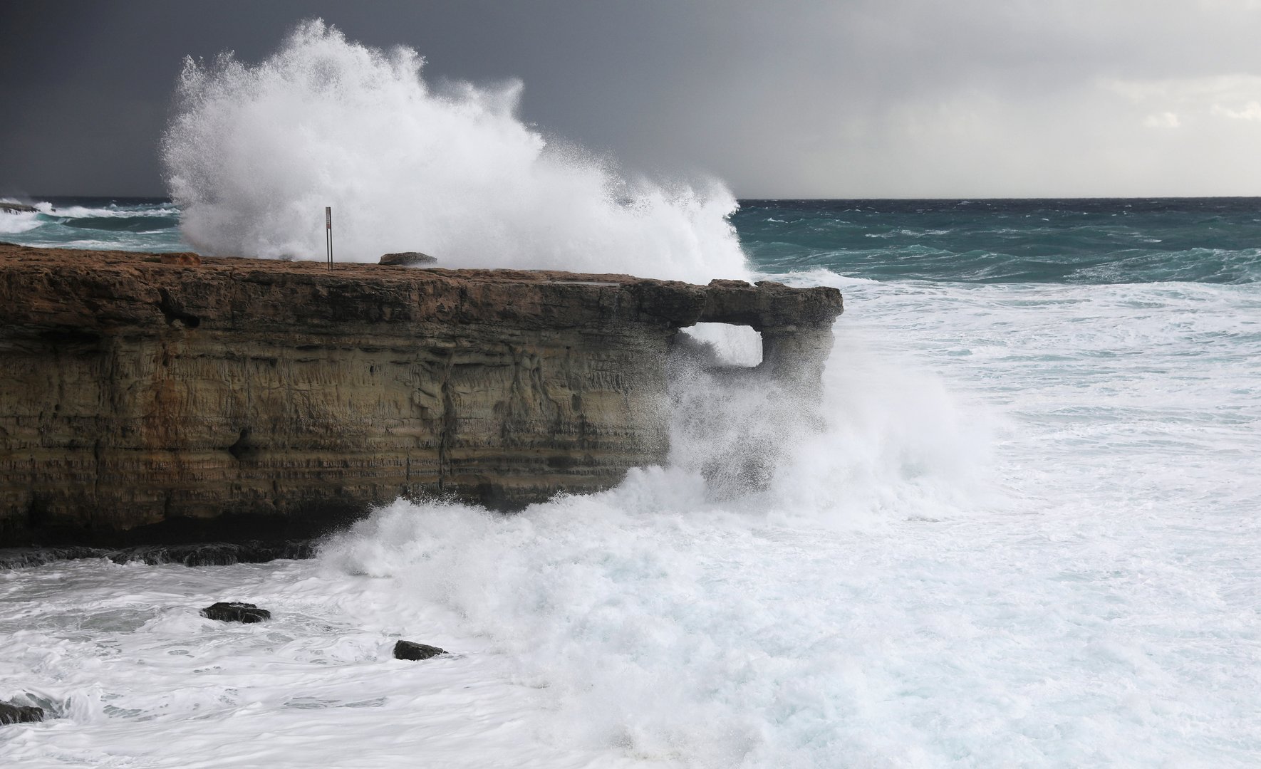 cover Police rescue boat passengers off Cape Greco