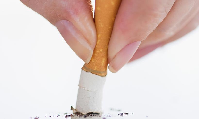 image ‘Quit smoking’ scheme has 50% success