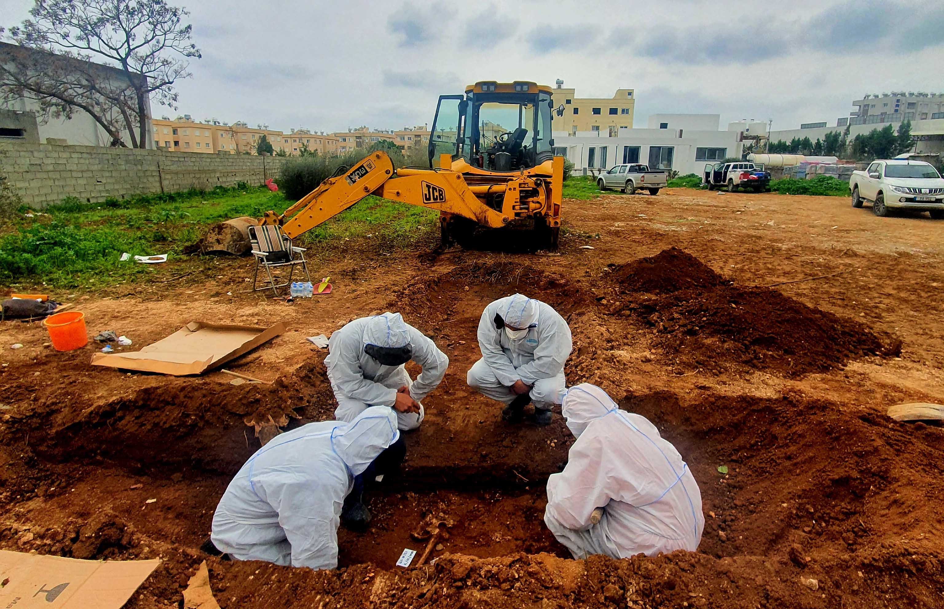 image CMP carrying out excavations in seven areas