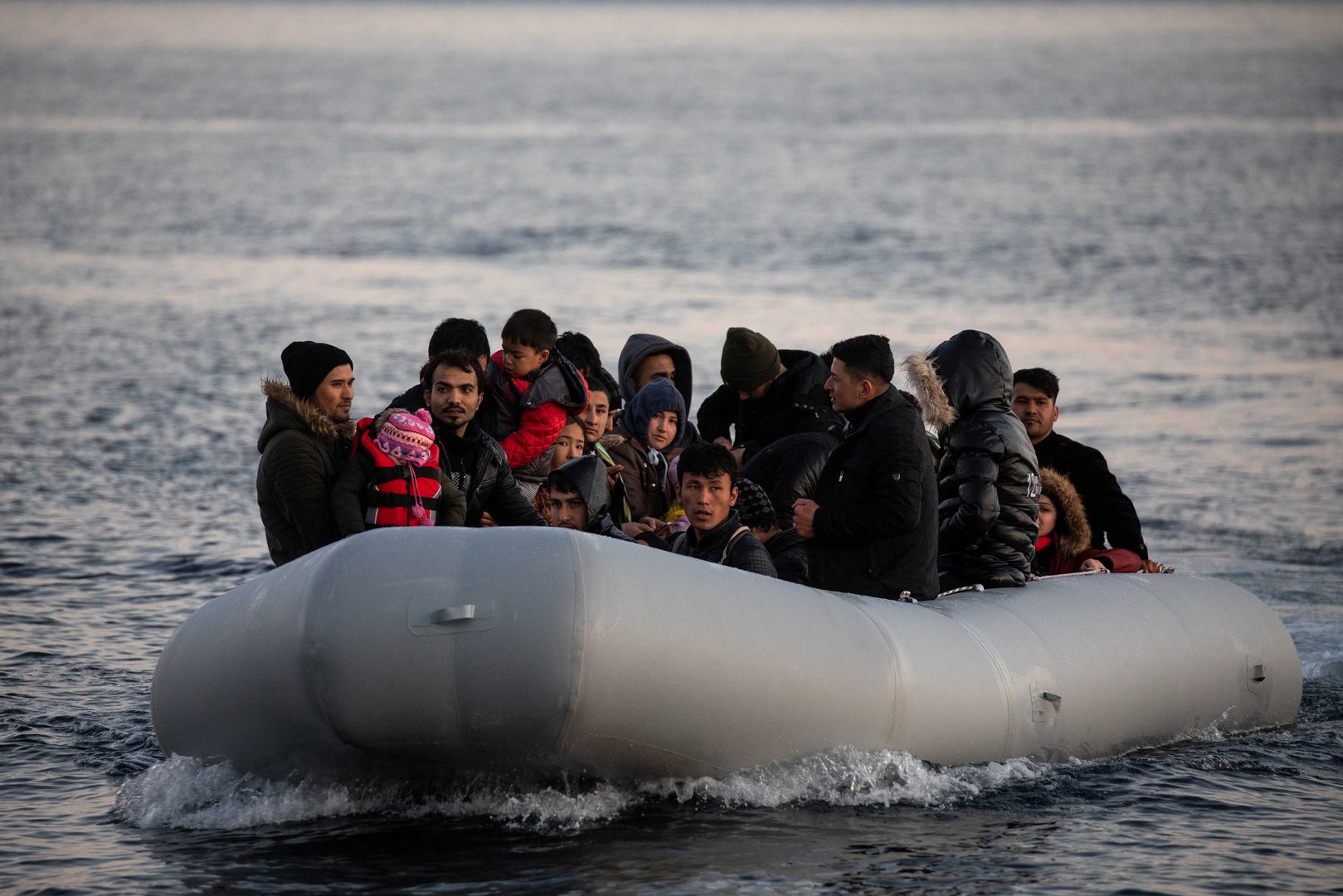 image Five migrants drown off Greek coast, four of them children