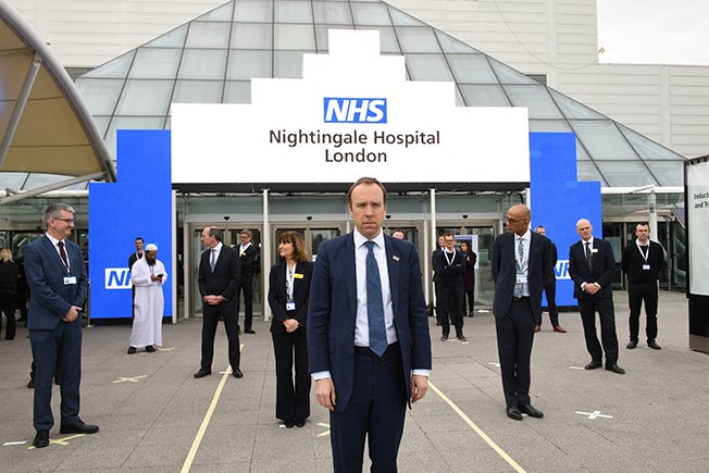 image UK reactivates emergency hospitals as coronavirus cases surge