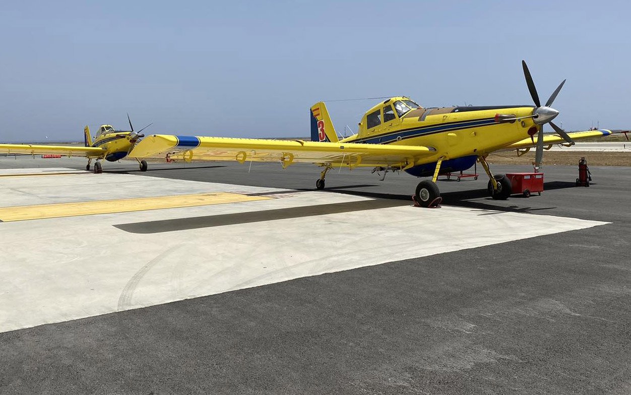 Firefighting fleet to be reinforced with four new aircraft | Cyprus Mail