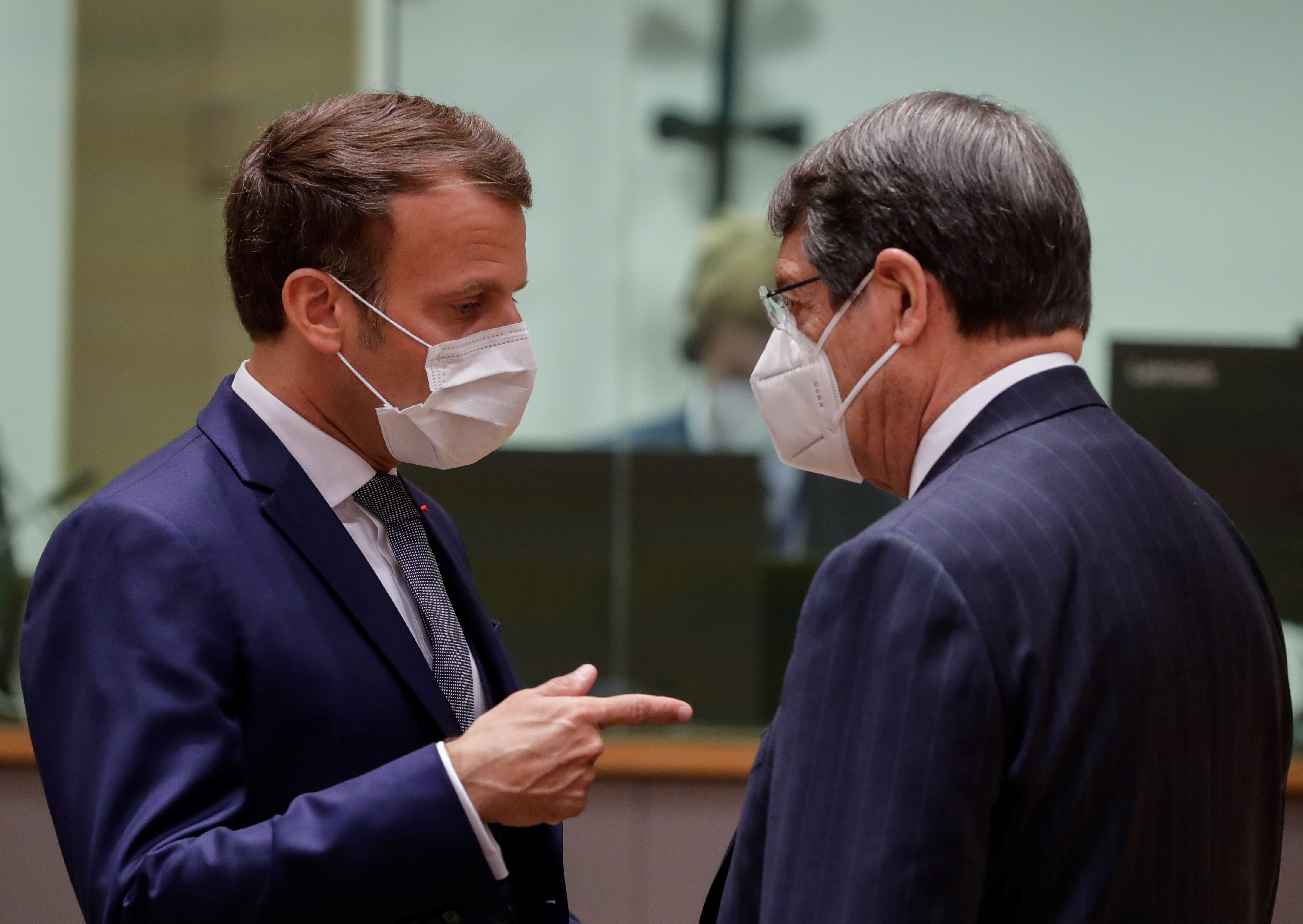 image Anastasiades and Macron exchange views over the phone