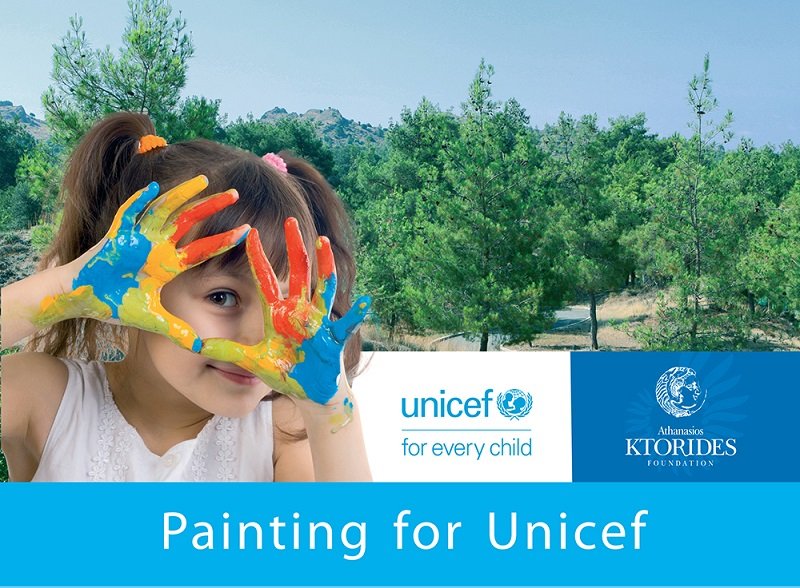UNICEF and the Athanasios Ktorides Foundation are organising the event “Painting in the countryside” for children aged 5 to 12, inviting them to spend a creative afternoon at Delikipos on Friday, August 7, with painting, crafting and exploration.