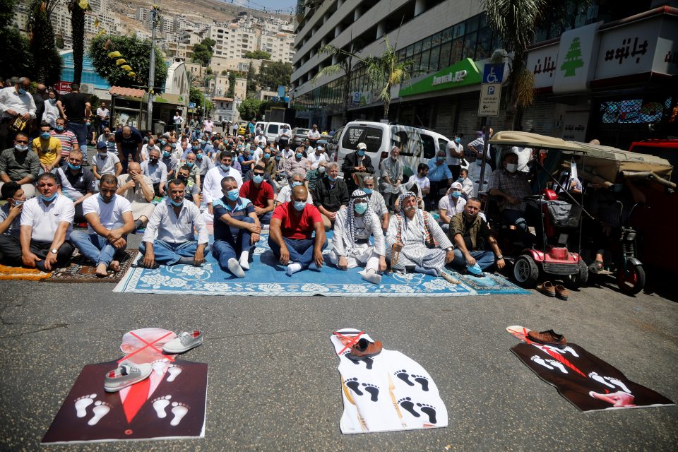 Protests Against Uae's Deal With Israel To Normalise Relations