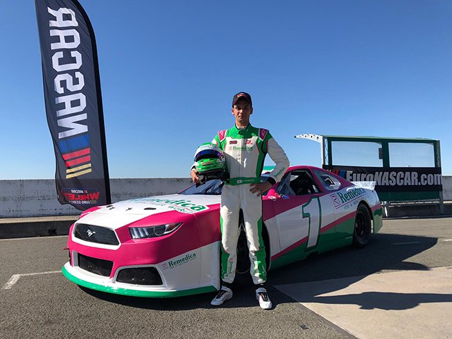Vladimiros Tziortzis has climbed up the rankings in the EuroNascar 2 championship, moving into fourth position after the recent double race in Belgium.