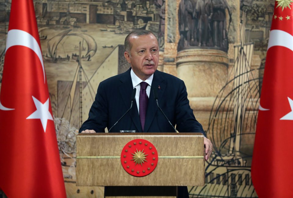 Turkey's President Tayyip Erdogan Addresses The Nation In Istanbul