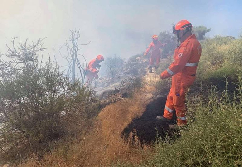 image Fire in Kourdaka, Paphos under control