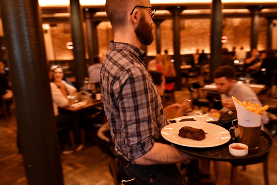 File Photo: Staff Work At Hawksmoor, On The Opening Day Of "eat Out To Help Out" Scheme In London
