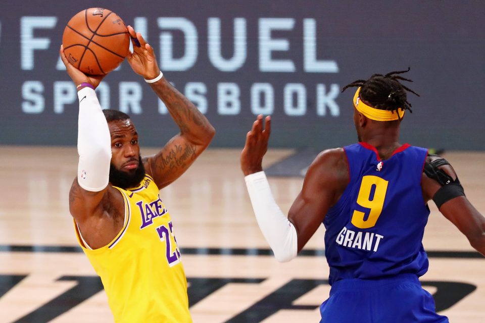 Nba: Playoffs Denver Nuggets At Los Angeles Lakers