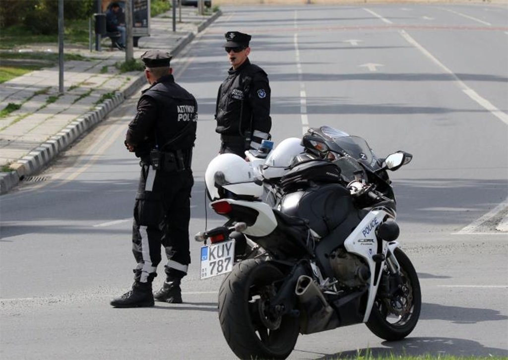 image Two drivers stopped in Nicosia driving double the speed limit
