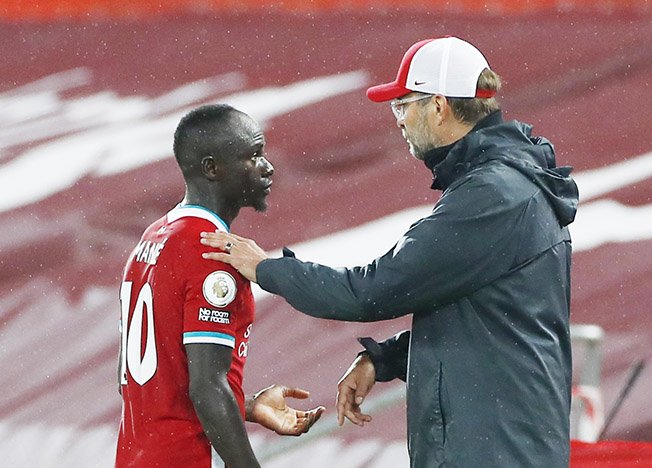 image Liverpool&#8217;s Mane delivers fighting talk, not excuses