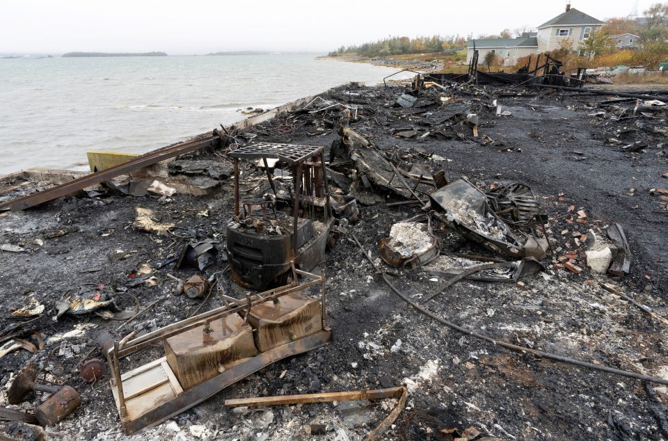 Fire Destroys Nova Scotia Lobster Pound In Middle West Pubnico