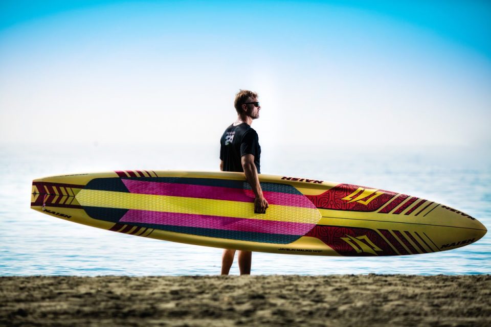 Feature Beirut Christis Michaelides With His Paddleboard