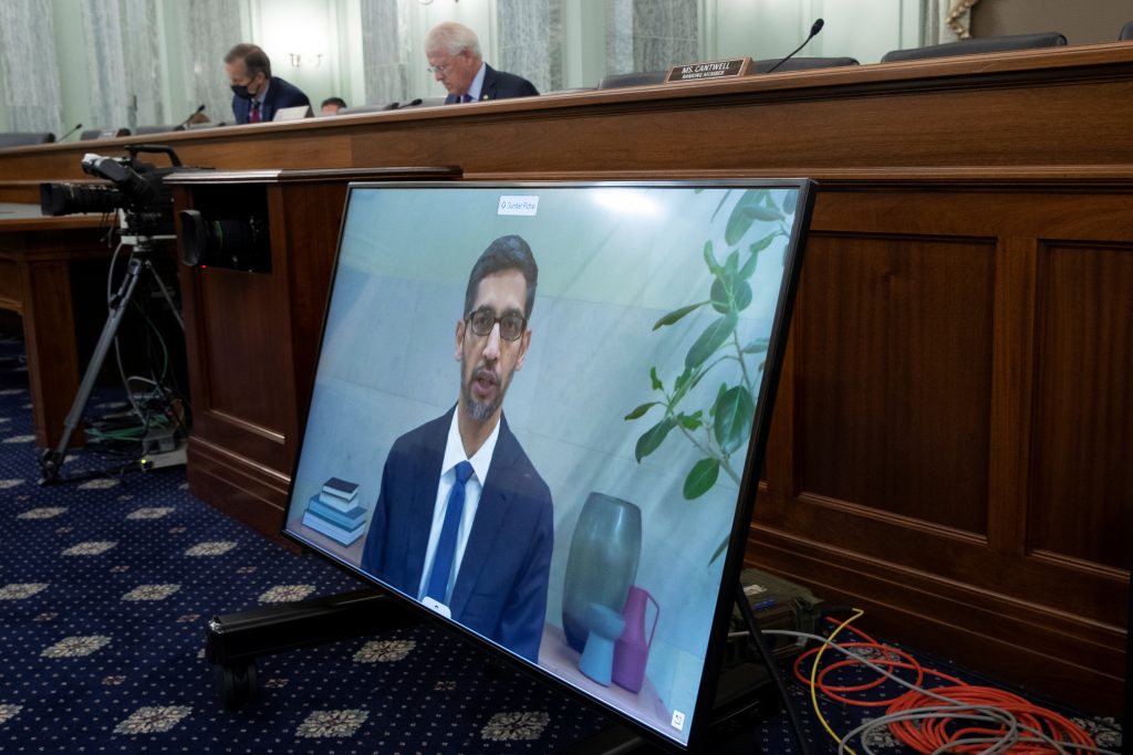 Tech Ceos Testify At U.s. Senate Hearing About Internet Regulation