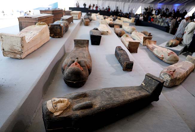 Egyptian Antiquities Announce Details Of A 2,500 Year Old Discovery