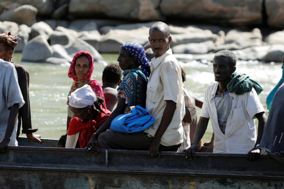 Ethiopians Fleeing From The Tigray Region Arrive By Boat To Sudan