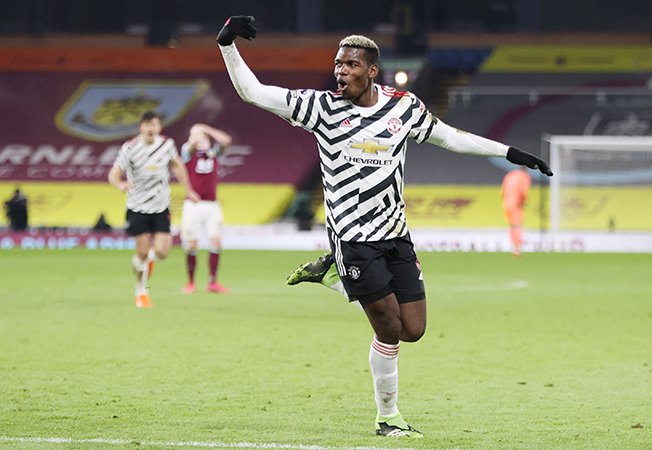 Ο Pogba στέλνει την United καθαρά στην κορυφή με νίκη στο Burnley