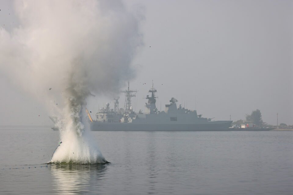 Navy Drill Ahead Of The Lunar New Year In Kaohsiung