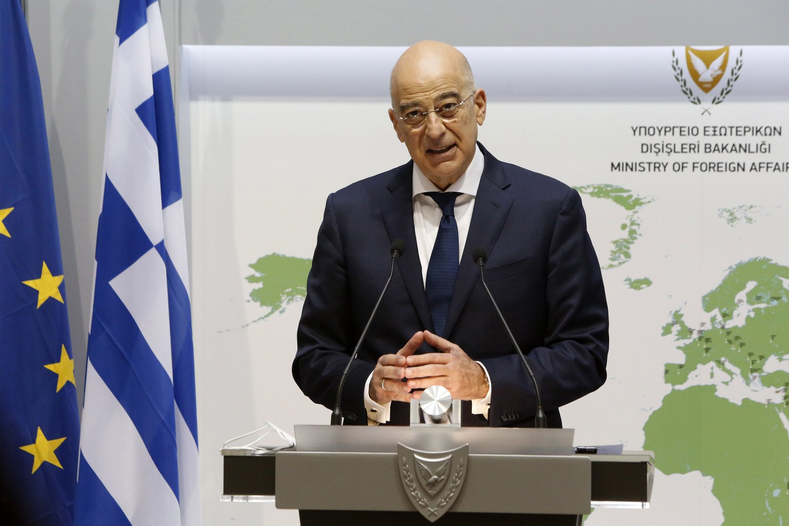 image Greece says it&#8217;s open to talks with Turkey once provocations end