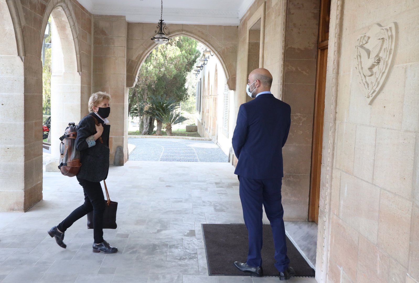 cover EU and UN officials due in Nicosia ahead of informal conference