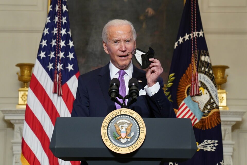 U.s. President Biden Speaks About Covid 19 Pandemic In Washington