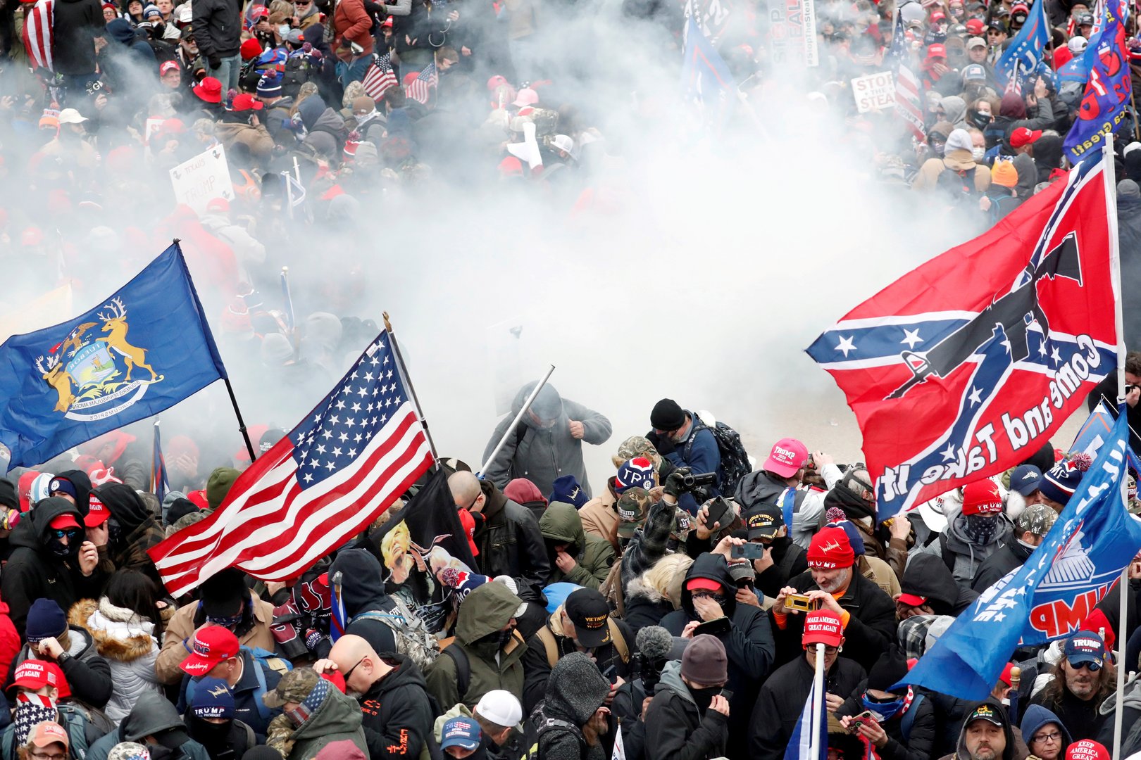 image Accused &#8216;Proud Boy&#8217; leaders plead not guilty to charges from attack on U.S. Capitol