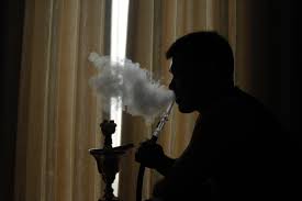 image Warm shisha pipes a giveaway of Covid rules breach in London